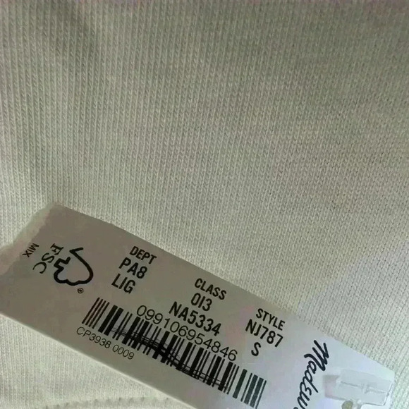 Madewell Side-Cinch Muscle Tee in Lighthouse Size Small - Picture 6 of 8